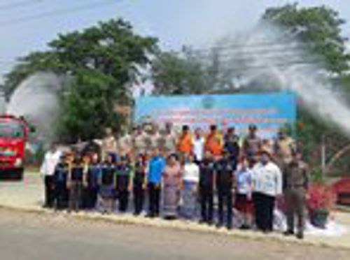 สำนักงาน กสทช. เขต 32 ร่วมกิจกรรมฝึกอบรมด้านการป้องกันและบรรเทาสาธารณภัยระดับจังหวัด จังหวัดลำพูน