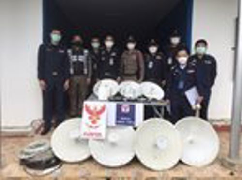 สำนักงาน กสทช. ภาค 3 ลงพื้นที่ตรวจค้นจับกุมเครื่องวิทยุคมนาคมที่ไม่ได้รับใบอนุญาต จังหวัดเชียงราย