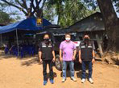 สำนักงาน กสทช. เขต 31 ติดตามการดำเนินการสนับสนุนระบบเครือข่ายอินเทอร์เน็ต เพื่อสนับสนุนภารกิจของสภากาชาดไทย ณ พื้นที่พักพิงชั่่วคราว อำเภอท่าสองยาง จังหวัดตาก