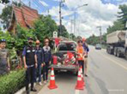 สำนักงาน กสทช. เขต 32 ร่วมติดตามการจัดระเบียบสายสื่อสาร พื้นที่จังหวัดลำพูน เพื่อให้เกิดความเป็นระเบียบของบ้านเมือง