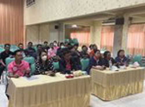 สำนักงาน กสทช. เขต 32 เป็นวิทยากรบรรยายให้ความรู้เรื่องเทคโนโลยีสารสนเทศและการสื่อสารด้านการป้องกันและบรรเทาสาธาณภัย ณ หอประชุม เทศบาลเมืองแม่เหียะ จังหวัดเชียงใหม่