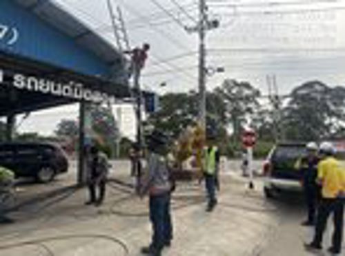 สำนักงาน กสทช. เขต 35 ร่วมดำเนินการแก้ไขปัญหาสายสื่อสารไม่เป็นระเบียบตามคำร้องผ่านศูนย์ดำรงธรรม จังหวัดนครสวรรค์