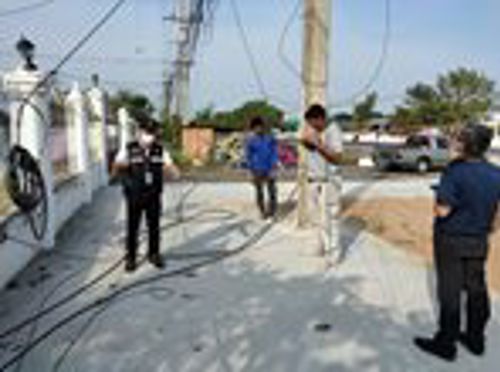 สำนักงาน กสทช. เขต 35 ลงพื้นที่ติดตามการจัดระเบียบสายสื่อสารบริเวณอำเภอเมือง จังหวัดนครสวรรค์