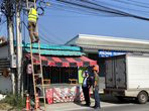 สำนักงาน กสทช. ภาค 3 และสำนักงานกสทช. เขต 32 จัดระเบียบสายสื่อสารในพื้นที่อำเภอดอยสะเก็ด จังหวัดเชียงใหม่
