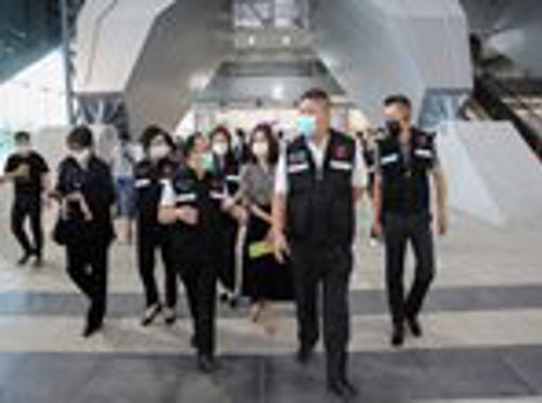 สำนักงาน กสทช. ลงพื้นที่สำรวจการวางระบบโทรคมนาคมสำหรับโรงพยาบาลสนามเพื่อเป็นศูนย์ฉีดวัคซีนกลาง ณ สถานีกลางบางซื่อ