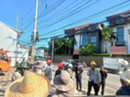 สำนักงาน กสทช. เขต 32 ร่วมดำเนินการจัดระเบียบสายสื่อสาร จังหวัดเชียงใหม่