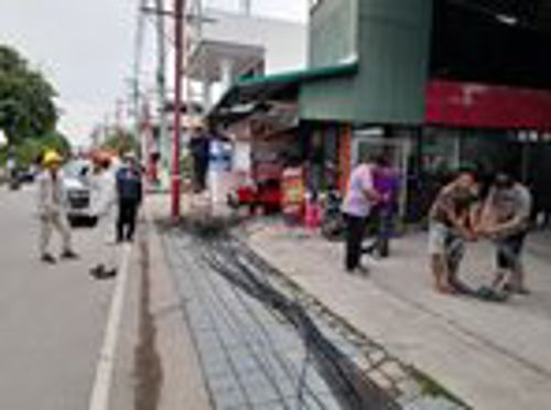 สำนักงาน กสทช. เขต 32 ประสานการดำเนินการจัดระเบียบสายสื่อสารประจำปี 2566 ตามโครงการ 1 จังหวัด 1 ถนนเฉลิมพระเกียรติ จังหวัดลำพูน