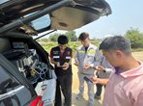 สำนักงาน กสทช. เขต 34 ร่วมทดสอบระบบจำกัดรัศมีการให้บริการโทรศัพท์เคลื่อนที่ ในพื้นที่อำเภอแม่สาย จังหวัดเชียงราย