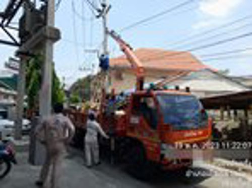 สำนักงาน กสทช. เขต 32 ประสานผู้เกี่ยวข้องแก้ไขปัญหาเรื่องร้องเรียนสายสื่อสารไม่เป็นระเบียบ ในพื้นที่ตำบลหนองป่าครั่ง อำเภอเมือง จังหวัดเชียงใหม่