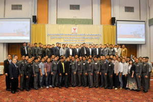 การอบรมเชิงปฏิบัติการสำหรับเจ้าหน้าที่ตำรวจผู้ปฏิบัติงานด้านสืบสวน สอบสวน ผู้กระทำความผิดอาญาตามกฎหมายเกี่ยวกับการกระจายเสียงและโทรทัศน์ ระยะที่ 2 ครั้งที่ 5
