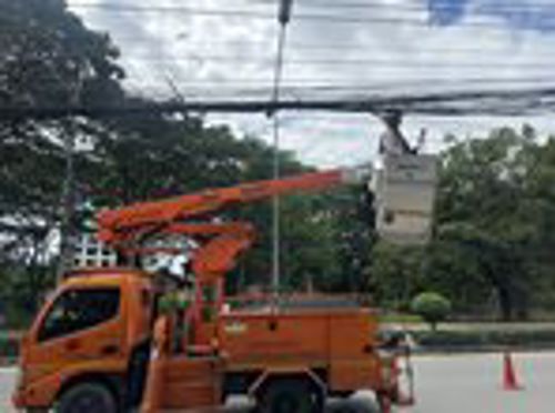 สำนักงาน กสทช. เขต 32 ร่วมตรวจความเรียบร้อยการจัดระเบียบสายสื่อสาร เตรียมการรับเสด็จ สมเด็จพระกนิษฐาธิราชเจ้า กรมสมเด็จพระเทพรัตนราชสุดาฯ สยามบรมราชกุมารี