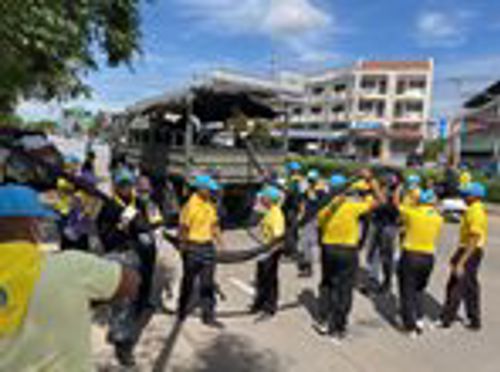 สำนักงาน กสทช. เขต 33 ร่วมจัดกิจกรรม “รวมพลังจิตอาสาจัดระเบียบสายสื่อสาร พัฒนาภูมิทัศน์เมืองพิษณุโลก”