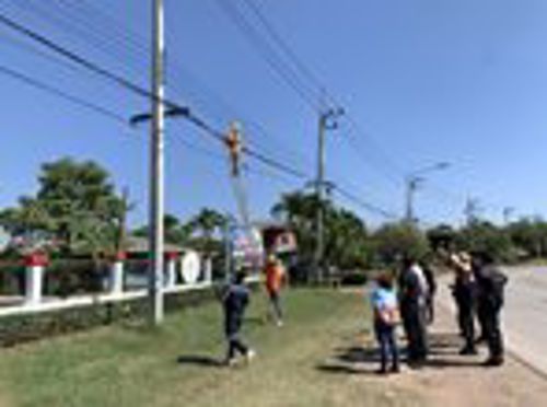 สำนักงาน กสทช. เขต 33 ติดตามประเมินการจัดระเบียบสายสื่อสารในพื้นที่จังหวัดเพชรบูรณ์
