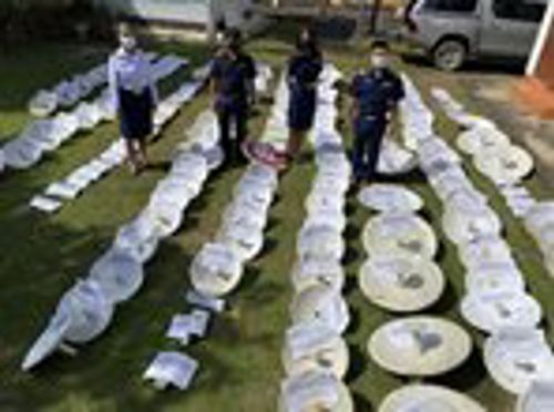 สำนักงาน กสทช. เขต 34 ดำเนินการทำลายพัสดุของกลางเครื่องวิทยุคมนาคมตามคำพิพากษาถึงที่สุด